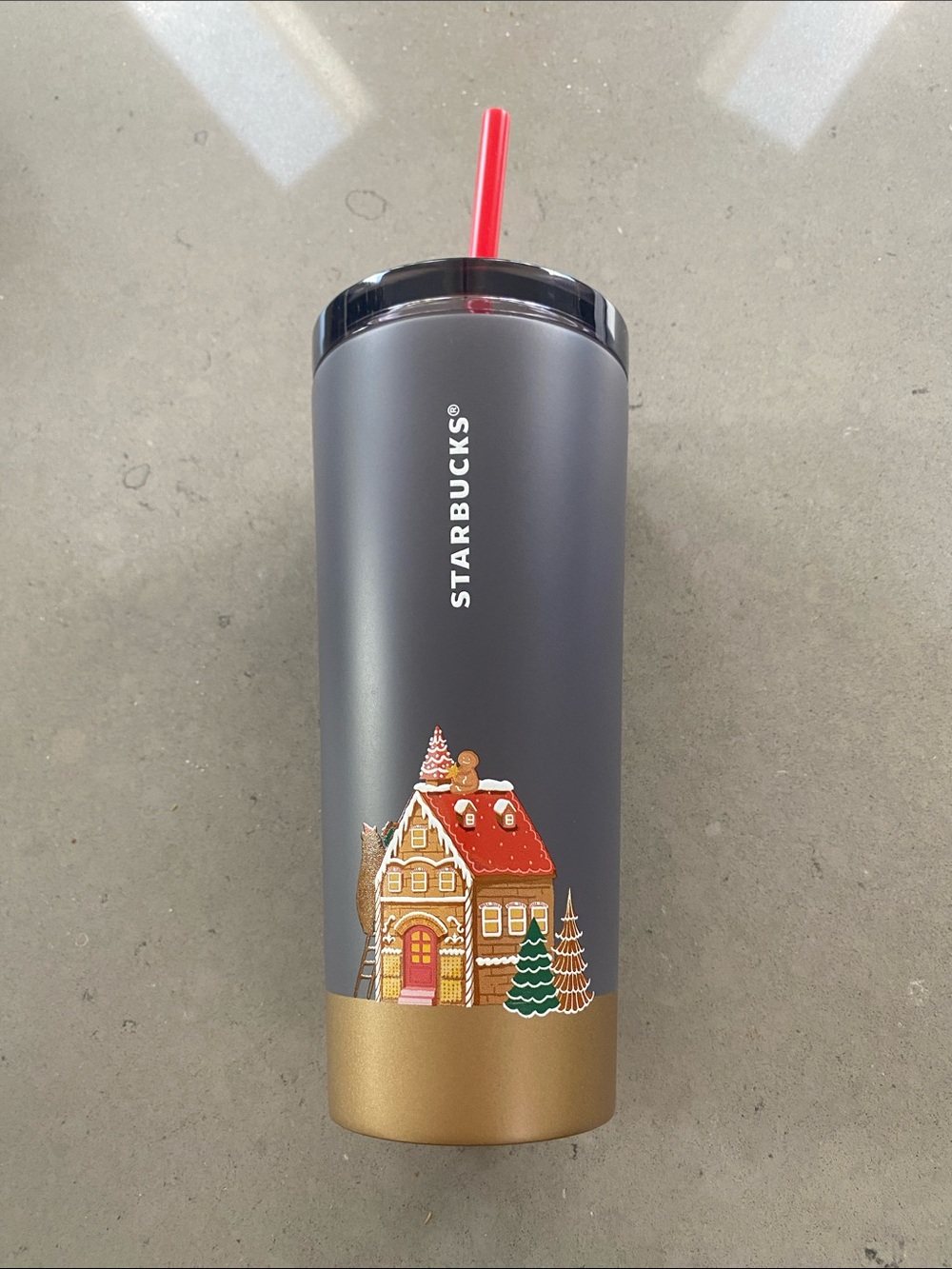 ⭐️Starbucks⭐️2025 Holiday Christmas Gingerbread House 16oz Tumbler